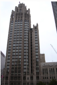 Edificio Tribuna de Chicago.