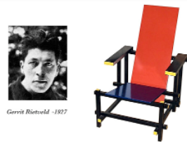 Gerrit Rietveld y su Silla.