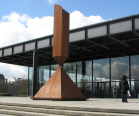 Neue Nationalgalerie, Mies van Der Rohe, Berlín.