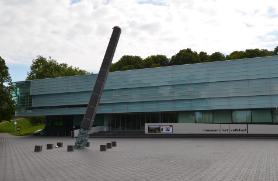 Museo Valkhof. Museo de Arqueología y Arte en Nimega, Países Bajos.
