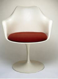 Collezione "Tulip" di Saarinen per Knoll, 1956 - Poltrona e cuscino di seduta.