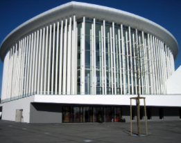 Frente de la Filarmónica de Luxemburgo (1997-2005).