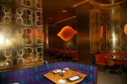 Restaurante Silk Road, Vdara, diseñado por Karim Rashid