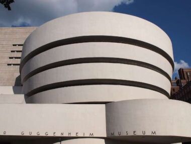 museo Guggenheim esempio di funzionalismo