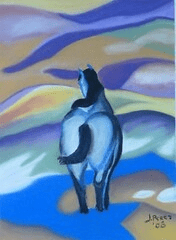 Franz Marc's  Blue Horse, Huizer Art Center Jose Perez