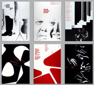 Armin Hofmann, Swiss Design Visionary, characterized by a stark, almost haunting style. 