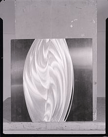 Getulio Alviani, Aluminium panels. Photo by Paolo Monti, 1963 (Fondo Paolo Monti, BEIC).