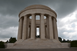 An example of Neoclassical architecture in the form of a circle column structure found in France. 