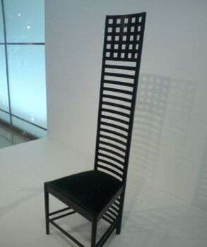 Sedia "Ladder-back chair" - Glasgow, Regno Unito - Realizzata da Charles Rennie Mackintosh nel 2006 (originariamente 1903).