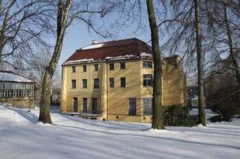 Esche Villa during Winter.