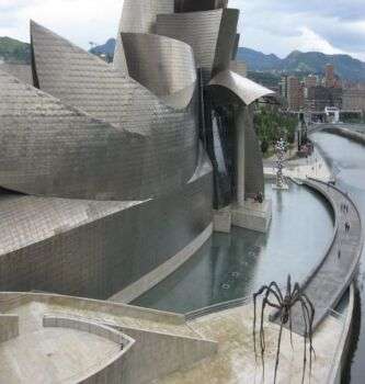 Guggenheim Museum Bilbao - in Bilbao, Spain.
