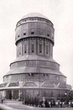 Hans Poelzig, Oberschlesisches Turm (1911) Torre dell'acqua a Poznań.