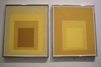 Josef Albers - 'Homage to the Square'.