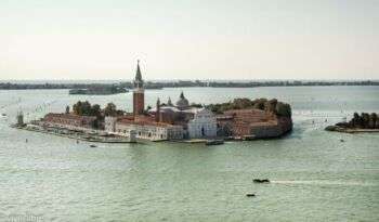 Monastery of San Giorgio Maggiore, San Giorgio Maggiore Island, Venice, Italy.