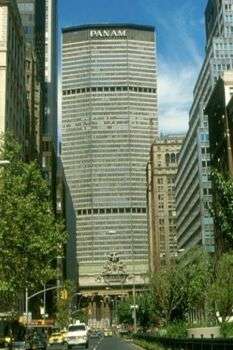 Pan Am Building (now MetLife Building), Gropius, 1960-1963, New York.
