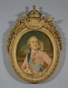 Portrait de Louis XVI, Tapisserie réalisée par la Manufacture des Gobelins, 1745-1793.