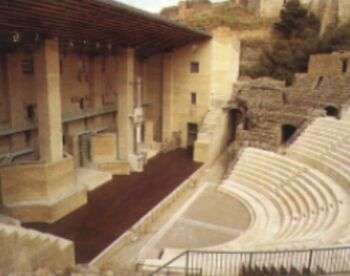 Roman Theatre in Sagunto, Spain.
