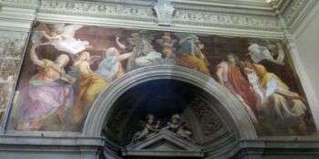 Santa Maria della Pace, in the Chigi Chapel, by Raphael.