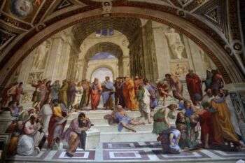 The School of Athens (1511) by Raphael.