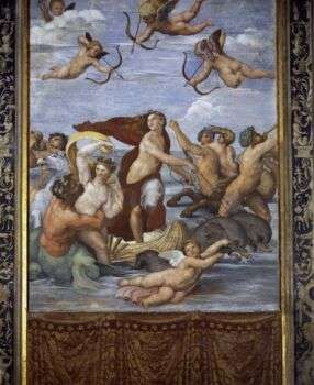 The Triumph of Galatea, by Raphael. 