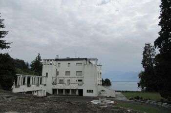Villa Karma, Clarens, à Montreux, Suisse, 1904 à 1906 : Une grande structure blanche.