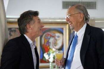 Mauricio Macri attended a tribute to the architect César Pelli.