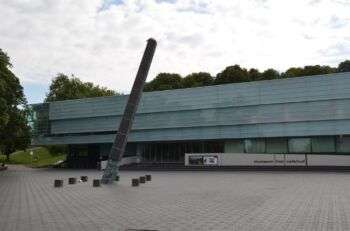 Il Museo Valkhof. Museo di archeologia e arte di Nimega, Paesi Bassi.